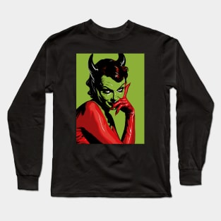 Female Devil Long Sleeve T-Shirt